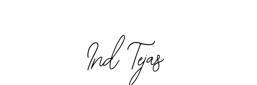 How to make Ind Tejas signature? Bearetta-2O07w is a professional autograph style. Create handwritten signature for Ind Tejas name. Ind Tejas signature style 12 images and pictures png