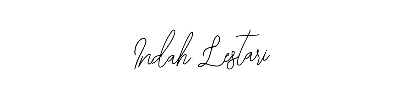 Bearetta-2O07w is a professional signature style that is perfect for those who want to add a touch of class to their signature. It is also a great choice for those who want to make their signature more unique. Get Indah Lestari name to fancy signature for free. Indah Lestari signature style 12 images and pictures png