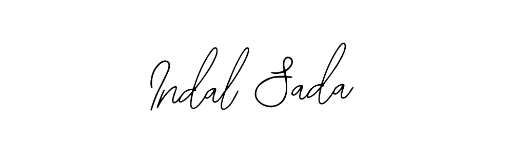 How to make Indal Sada signature? Bearetta-2O07w is a professional autograph style. Create handwritten signature for Indal Sada name. Indal Sada signature style 12 images and pictures png