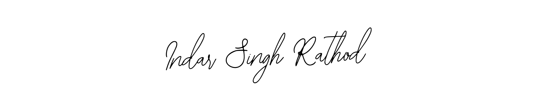 Use a signature maker to create a handwritten signature online. With this signature software, you can design (Bearetta-2O07w) your own signature for name Indar Singh Rathod. Indar Singh Rathod signature style 12 images and pictures png