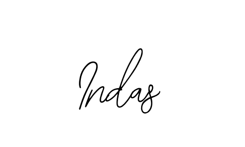 Create a beautiful signature design for name Indas. With this signature (Bearetta-2O07w) fonts, you can make a handwritten signature for free. Indas signature style 12 images and pictures png