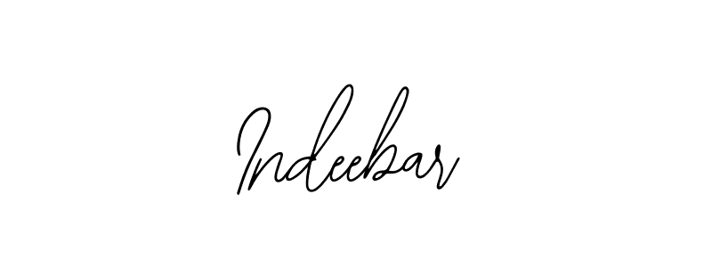 Similarly Bearetta-2O07w is the best handwritten signature design. Signature creator online .You can use it as an online autograph creator for name Indeebar. Indeebar signature style 12 images and pictures png