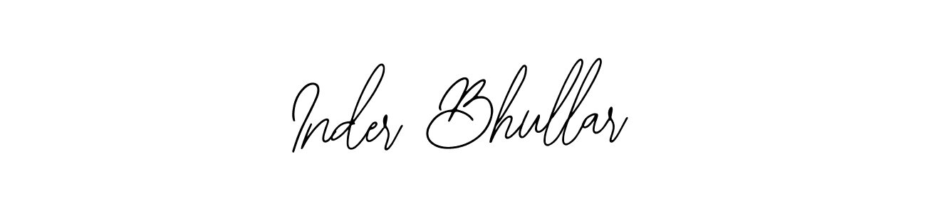 Bearetta-2O07w is a professional signature style that is perfect for those who want to add a touch of class to their signature. It is also a great choice for those who want to make their signature more unique. Get Inder Bhullar name to fancy signature for free. Inder Bhullar signature style 12 images and pictures png