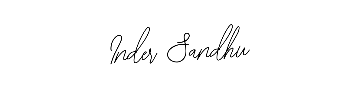 Inder Sandhu stylish signature style. Best Handwritten Sign (Bearetta-2O07w) for my name. Handwritten Signature Collection Ideas for my name Inder Sandhu. Inder Sandhu signature style 12 images and pictures png