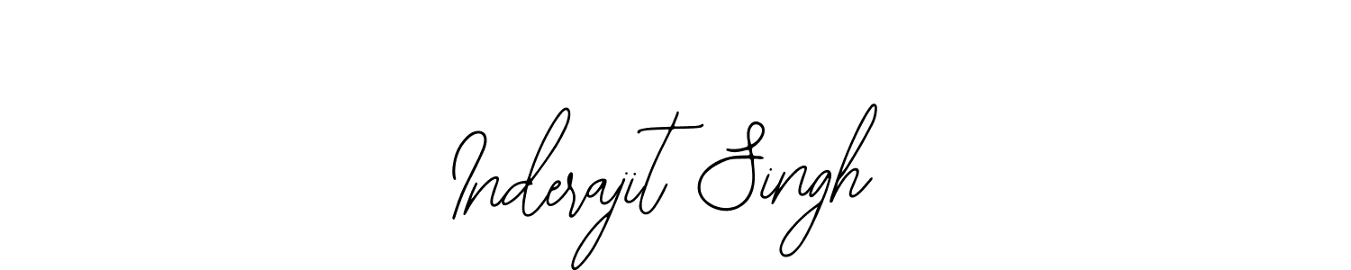 Design your own signature with our free online signature maker. With this signature software, you can create a handwritten (Bearetta-2O07w) signature for name Inderajit Singh. Inderajit Singh signature style 12 images and pictures png
