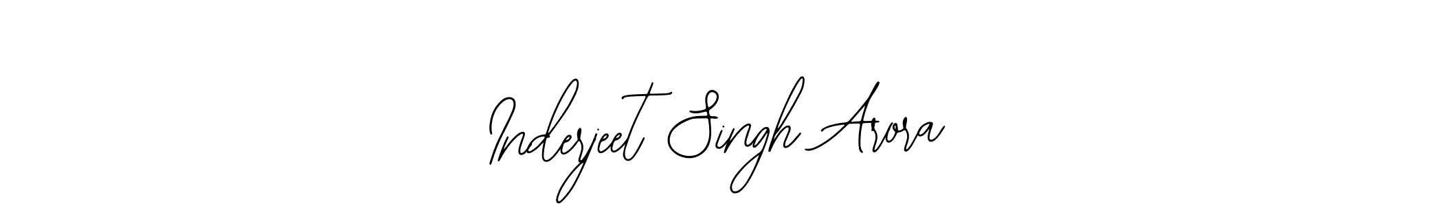 How to Draw Inderjeet Singh Arora signature style? Bearetta-2O07w is a latest design signature styles for name Inderjeet Singh Arora. Inderjeet Singh Arora signature style 12 images and pictures png