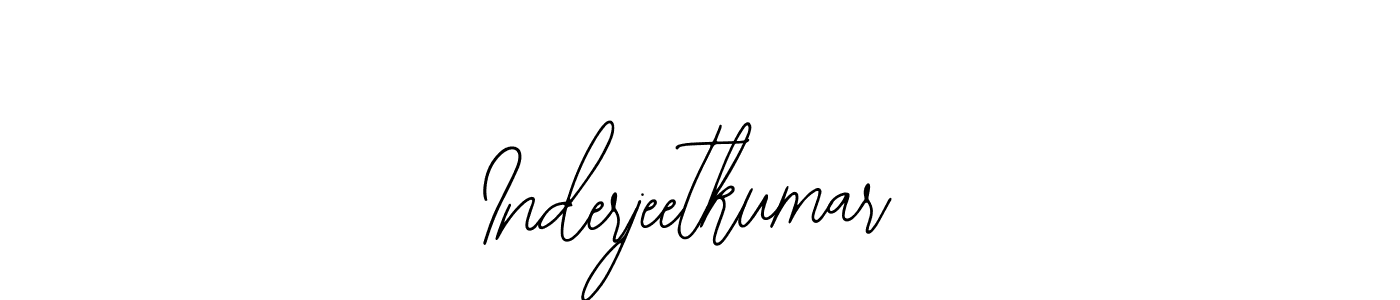 Create a beautiful signature design for name Inderjeetkumar. With this signature (Bearetta-2O07w) fonts, you can make a handwritten signature for free. Inderjeetkumar signature style 12 images and pictures png