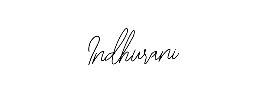 if you are searching for the best signature style for your name Indhurani. so please give up your signature search. here we have designed multiple signature styles  using Bearetta-2O07w. Indhurani signature style 12 images and pictures png