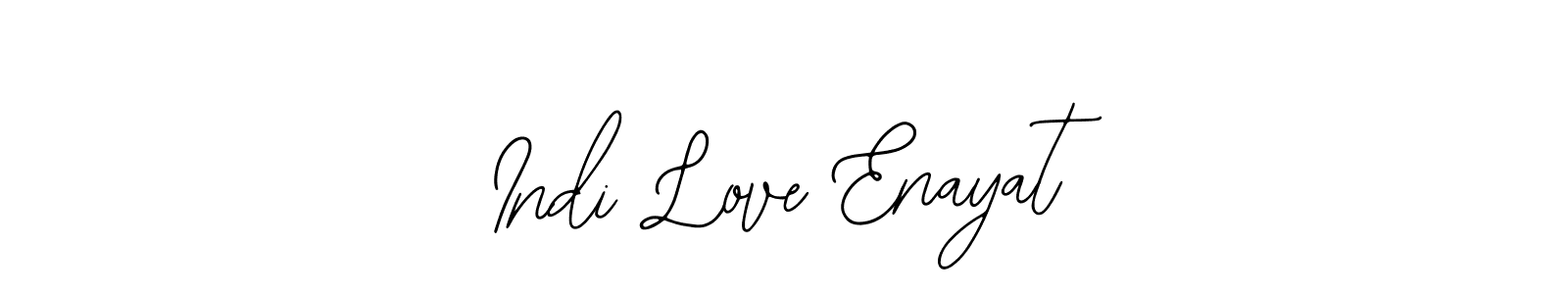 Make a short Indi Love Enayat signature style. Manage your documents anywhere anytime using Bearetta-2O07w. Create and add eSignatures, submit forms, share and send files easily. Indi Love Enayat signature style 12 images and pictures png