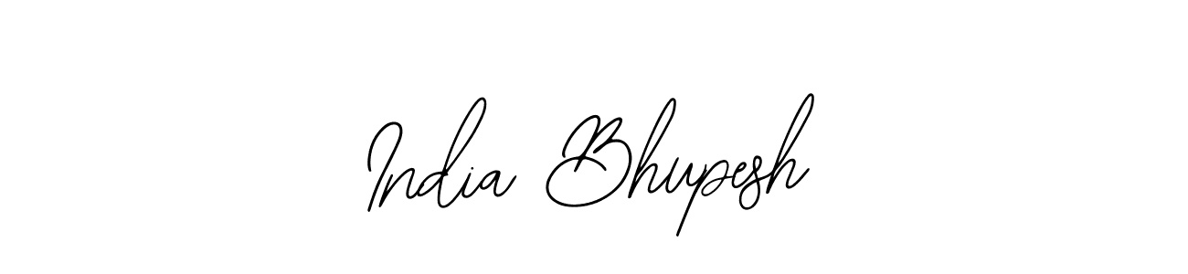 How to make India Bhupesh signature? Bearetta-2O07w is a professional autograph style. Create handwritten signature for India Bhupesh name. India Bhupesh signature style 12 images and pictures png