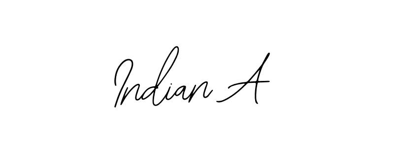 How to Draw Indian A signature style? Bearetta-2O07w is a latest design signature styles for name Indian A. Indian A signature style 12 images and pictures png