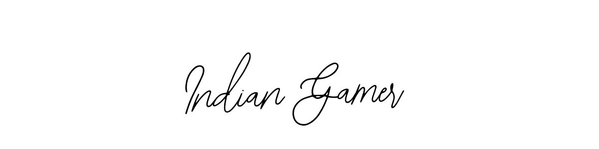 Create a beautiful signature design for name Indian Gamer. With this signature (Bearetta-2O07w) fonts, you can make a handwritten signature for free. Indian Gamer signature style 12 images and pictures png