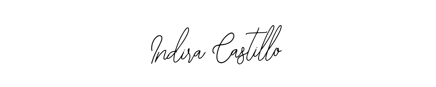Bearetta-2O07w is a professional signature style that is perfect for those who want to add a touch of class to their signature. It is also a great choice for those who want to make their signature more unique. Get Indira Castillo name to fancy signature for free. Indira Castillo signature style 12 images and pictures png