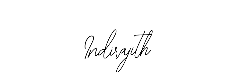 You should practise on your own different ways (Bearetta-2O07w) to write your name (Indirajith) in signature. don't let someone else do it for you. Indirajith signature style 12 images and pictures png