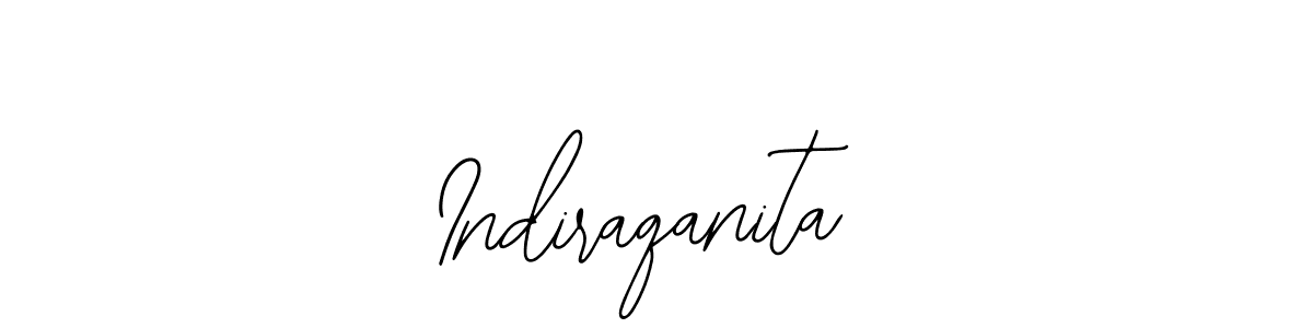 Use a signature maker to create a handwritten signature online. With this signature software, you can design (Bearetta-2O07w) your own signature for name Indiraqanita. Indiraqanita signature style 12 images and pictures png