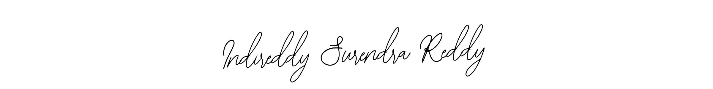 Indireddy Surendra Reddy stylish signature style. Best Handwritten Sign (Bearetta-2O07w) for my name. Handwritten Signature Collection Ideas for my name Indireddy Surendra Reddy. Indireddy Surendra Reddy signature style 12 images and pictures png