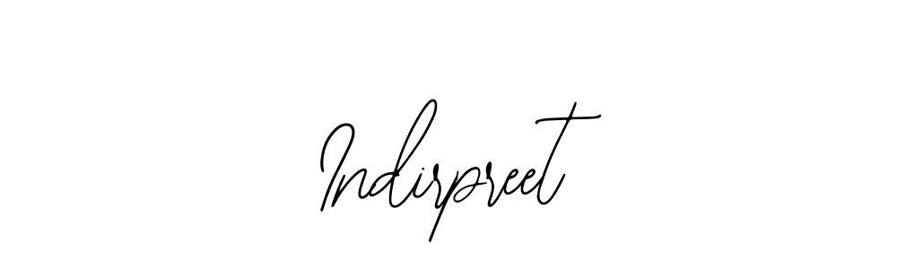 Also we have Indirpreet name is the best signature style. Create professional handwritten signature collection using Bearetta-2O07w autograph style. Indirpreet signature style 12 images and pictures png