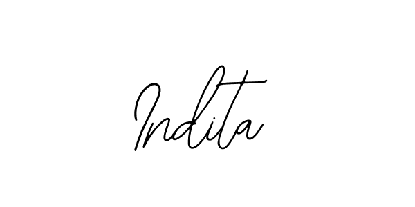 Once you've used our free online signature maker to create your best signature Bearetta-2O07w style, it's time to enjoy all of the benefits that Indita name signing documents. Indita signature style 12 images and pictures png