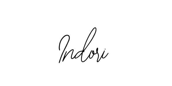 Use a signature maker to create a handwritten signature online. With this signature software, you can design (Bearetta-2O07w) your own signature for name Indori. Indori signature style 12 images and pictures png