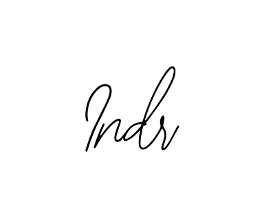 if you are searching for the best signature style for your name Indr. so please give up your signature search. here we have designed multiple signature styles  using Bearetta-2O07w. Indr signature style 12 images and pictures png