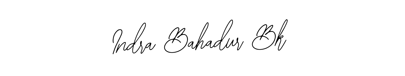 The best way (Bearetta-2O07w) to make a short signature is to pick only two or three words in your name. The name Indra Bahadur Bk include a total of six letters. For converting this name. Indra Bahadur Bk signature style 12 images and pictures png