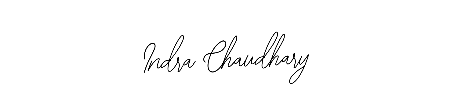 The best way (Bearetta-2O07w) to make a short signature is to pick only two or three words in your name. The name Indra Chaudhary include a total of six letters. For converting this name. Indra Chaudhary signature style 12 images and pictures png