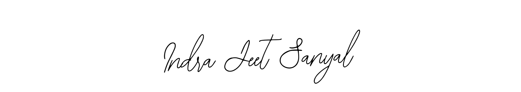 Indra Jeet Sanyal stylish signature style. Best Handwritten Sign (Bearetta-2O07w) for my name. Handwritten Signature Collection Ideas for my name Indra Jeet Sanyal. Indra Jeet Sanyal signature style 12 images and pictures png