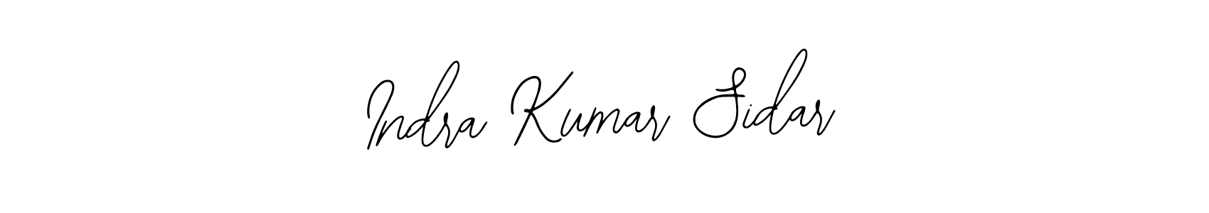 Bearetta-2O07w is a professional signature style that is perfect for those who want to add a touch of class to their signature. It is also a great choice for those who want to make their signature more unique. Get Indra Kumar Sidar name to fancy signature for free. Indra Kumar Sidar signature style 12 images and pictures png