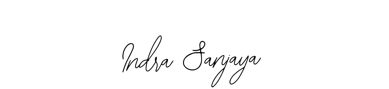 Similarly Bearetta-2O07w is the best handwritten signature design. Signature creator online .You can use it as an online autograph creator for name Indra Sanjaya. Indra Sanjaya signature style 12 images and pictures png