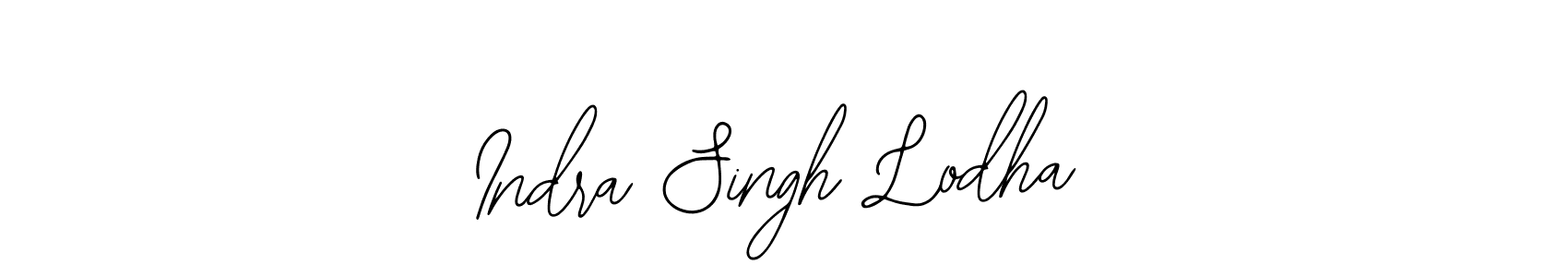 Make a short Indra Singh Lodha signature style. Manage your documents anywhere anytime using Bearetta-2O07w. Create and add eSignatures, submit forms, share and send files easily. Indra Singh Lodha signature style 12 images and pictures png