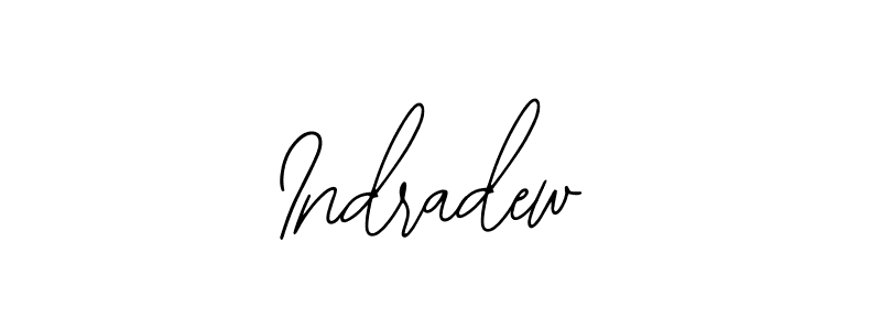 This is the best signature style for the Indradew name. Also you like these signature font (Bearetta-2O07w). Mix name signature. Indradew signature style 12 images and pictures png