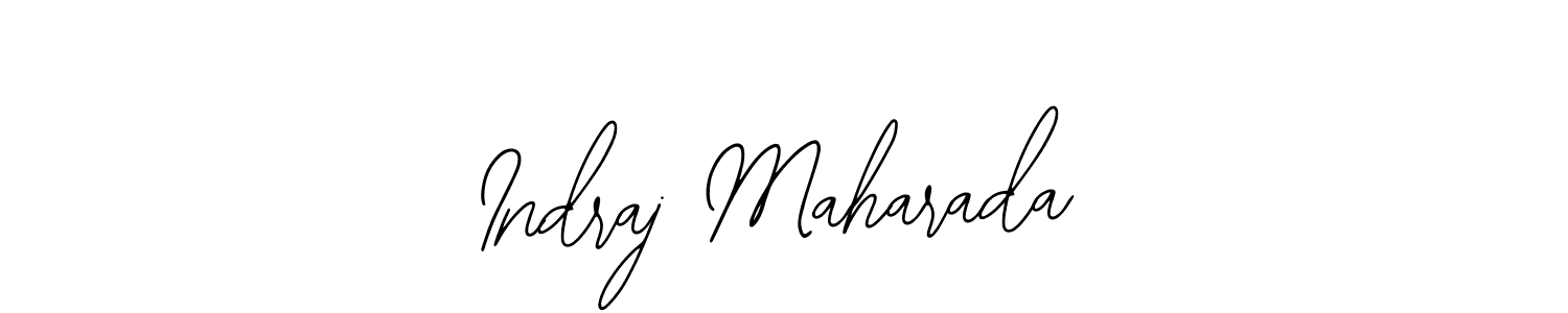 Make a beautiful signature design for name Indraj Maharada. Use this online signature maker to create a handwritten signature for free. Indraj Maharada signature style 12 images and pictures png