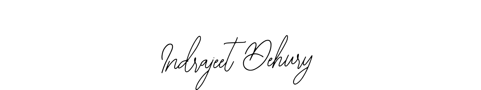 How to make Indrajeet Dehury signature? Bearetta-2O07w is a professional autograph style. Create handwritten signature for Indrajeet Dehury name. Indrajeet Dehury signature style 12 images and pictures png