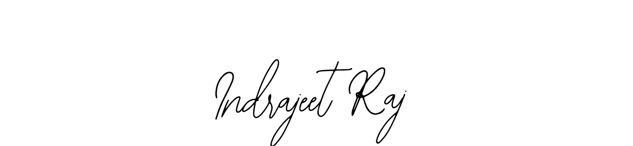 You should practise on your own different ways (Bearetta-2O07w) to write your name (Indrajeet Raj) in signature. don't let someone else do it for you. Indrajeet Raj signature style 12 images and pictures png