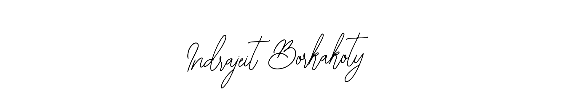You should practise on your own different ways (Bearetta-2O07w) to write your name (Indrajeit Borkakoty) in signature. don't let someone else do it for you. Indrajeit Borkakoty signature style 12 images and pictures png