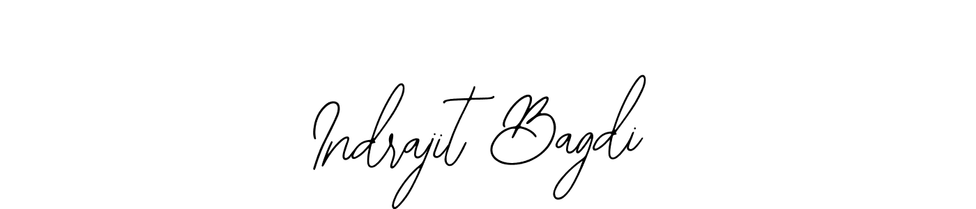 How to make Indrajit Bagdi signature? Bearetta-2O07w is a professional autograph style. Create handwritten signature for Indrajit Bagdi name. Indrajit Bagdi signature style 12 images and pictures png