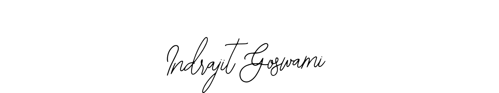 How to Draw Indrajit Goswami signature style? Bearetta-2O07w is a latest design signature styles for name Indrajit Goswami. Indrajit Goswami signature style 12 images and pictures png