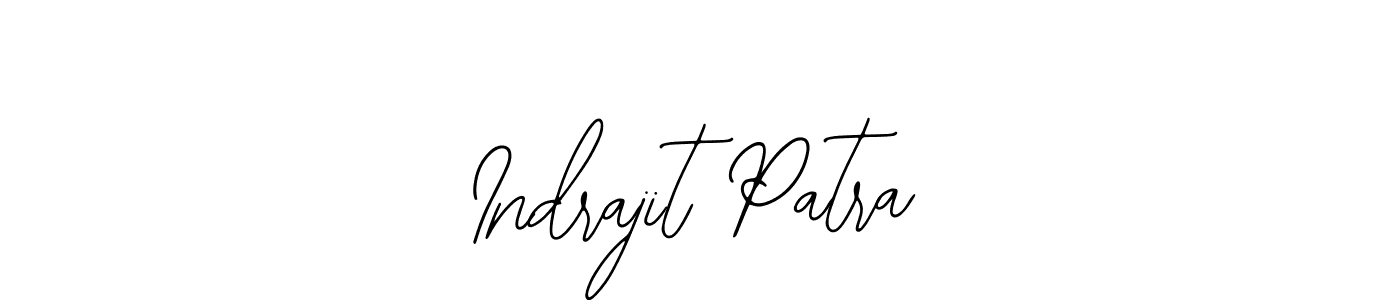 Bearetta-2O07w is a professional signature style that is perfect for those who want to add a touch of class to their signature. It is also a great choice for those who want to make their signature more unique. Get Indrajit Patra name to fancy signature for free. Indrajit Patra signature style 12 images and pictures png