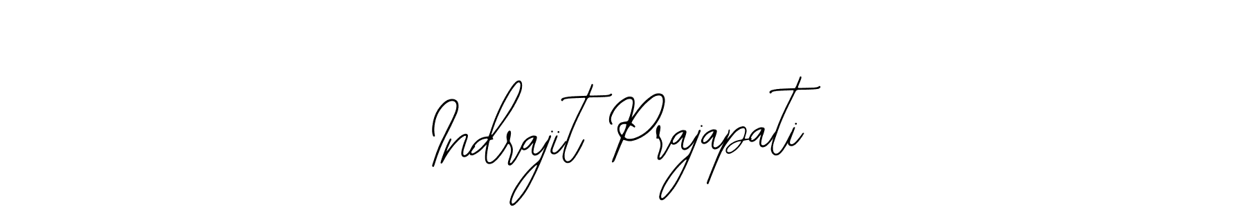 Also You can easily find your signature by using the search form. We will create Indrajit Prajapati name handwritten signature images for you free of cost using Bearetta-2O07w sign style. Indrajit Prajapati signature style 12 images and pictures png