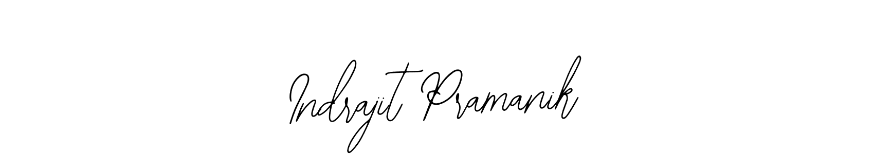 How to make Indrajit Pramanik signature? Bearetta-2O07w is a professional autograph style. Create handwritten signature for Indrajit Pramanik name. Indrajit Pramanik signature style 12 images and pictures png