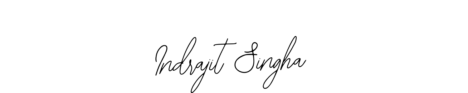 Similarly Bearetta-2O07w is the best handwritten signature design. Signature creator online .You can use it as an online autograph creator for name Indrajit Singha. Indrajit Singha signature style 12 images and pictures png