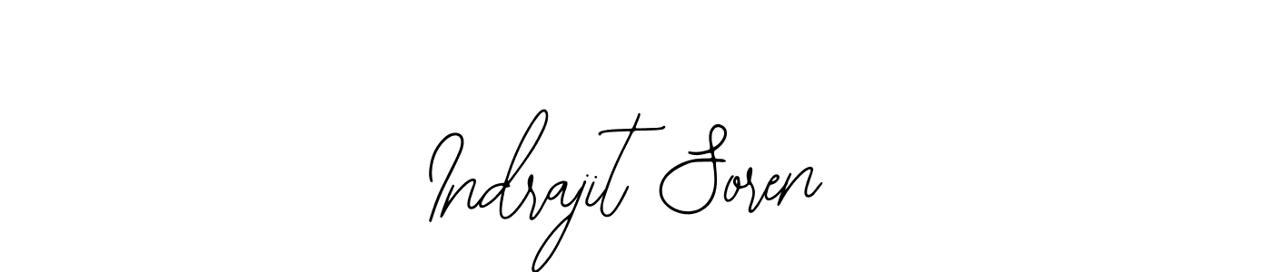 Also we have Indrajit Soren name is the best signature style. Create professional handwritten signature collection using Bearetta-2O07w autograph style. Indrajit Soren signature style 12 images and pictures png