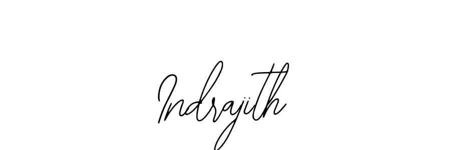 Create a beautiful signature design for name Indrajith. With this signature (Bearetta-2O07w) fonts, you can make a handwritten signature for free. Indrajith signature style 12 images and pictures png