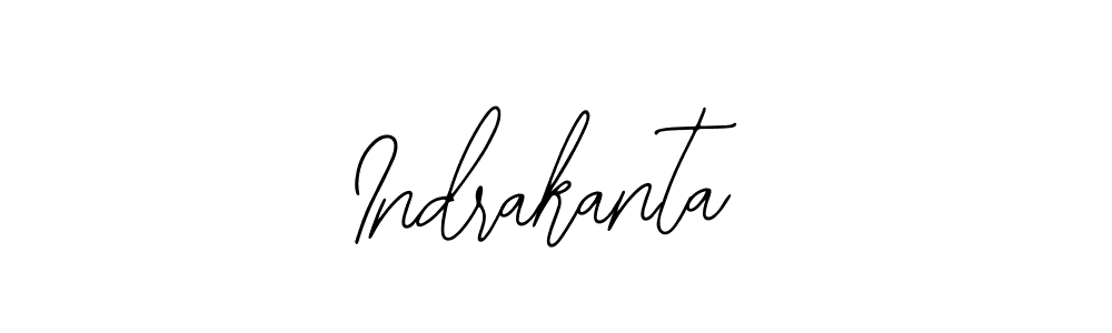 if you are searching for the best signature style for your name Indrakanta. so please give up your signature search. here we have designed multiple signature styles  using Bearetta-2O07w. Indrakanta signature style 12 images and pictures png