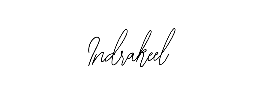 How to make Indrakeel name signature. Use Bearetta-2O07w style for creating short signs online. This is the latest handwritten sign. Indrakeel signature style 12 images and pictures png