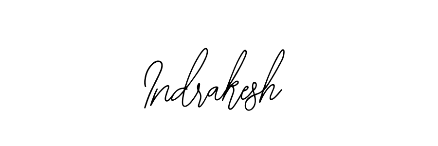 You should practise on your own different ways (Bearetta-2O07w) to write your name (Indrakesh) in signature. don't let someone else do it for you. Indrakesh signature style 12 images and pictures png