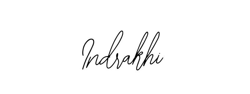 How to make Indrakhi name signature. Use Bearetta-2O07w style for creating short signs online. This is the latest handwritten sign. Indrakhi signature style 12 images and pictures png