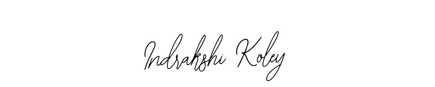 Make a beautiful signature design for name Indrakshi Koley. With this signature (Bearetta-2O07w) style, you can create a handwritten signature for free. Indrakshi Koley signature style 12 images and pictures png