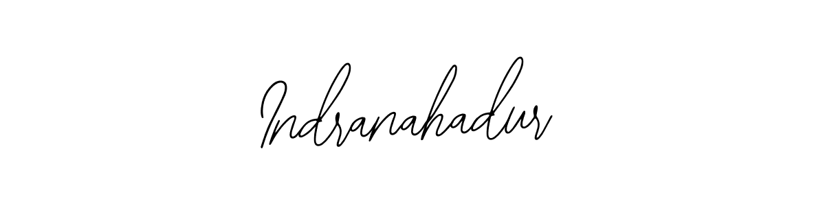 Indranahadur stylish signature style. Best Handwritten Sign (Bearetta-2O07w) for my name. Handwritten Signature Collection Ideas for my name Indranahadur. Indranahadur signature style 12 images and pictures png