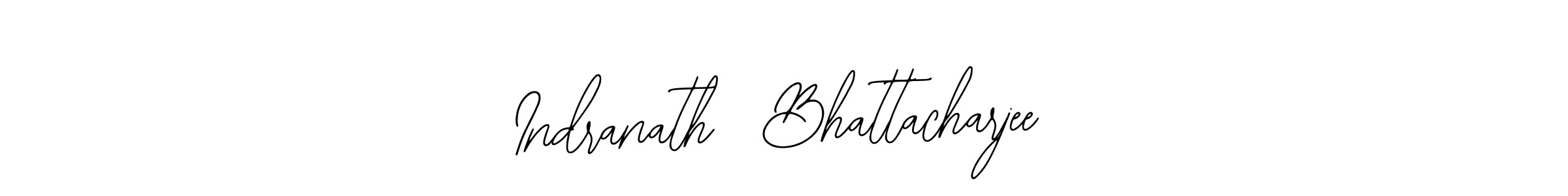 Similarly Bearetta-2O07w is the best handwritten signature design. Signature creator online .You can use it as an online autograph creator for name Indranath  Bhattacharjee. Indranath  Bhattacharjee signature style 12 images and pictures png